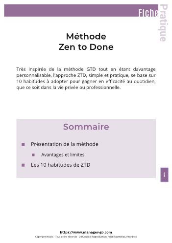 Utiliser la méthode Zen To Done-3